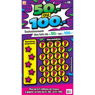 50 ou 100