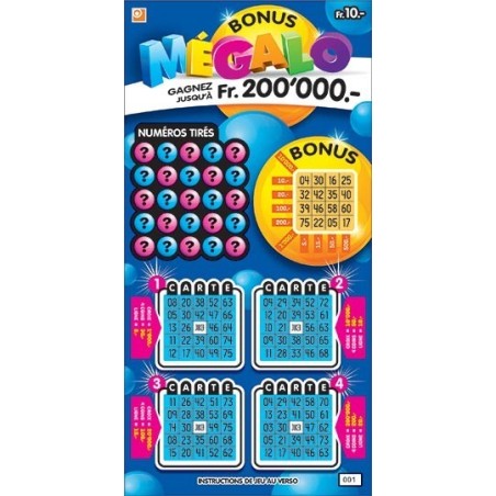 Bonus Mégalo