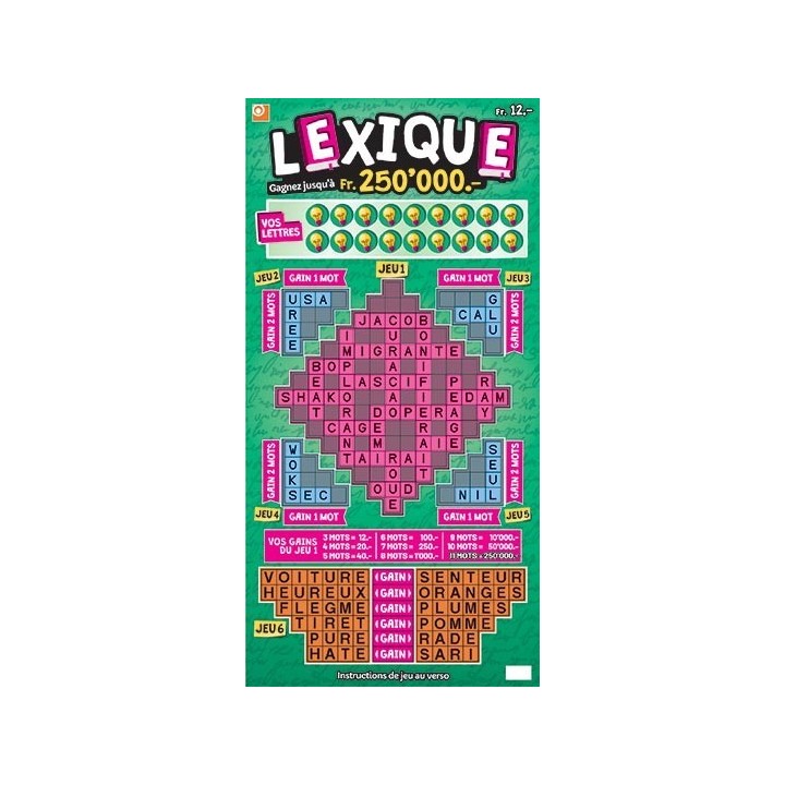 Lexique